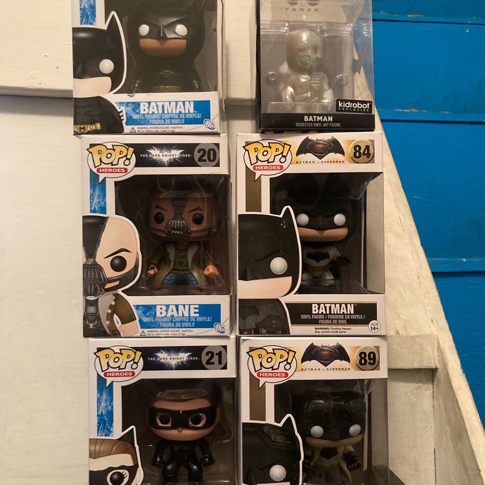 Funko Pop Batman and Bane Figures Set